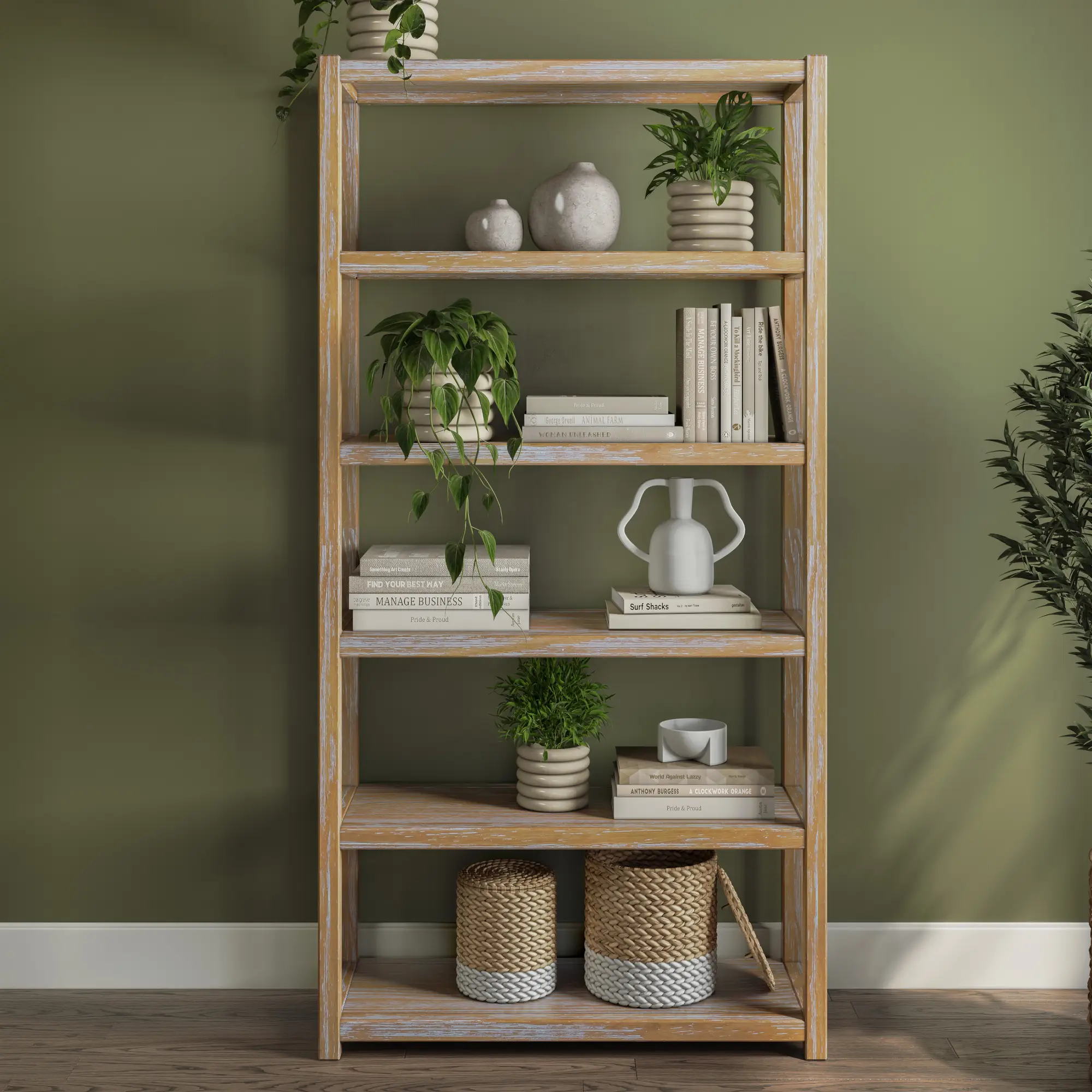 Greenport 72" Bookcase Set (2-piece) - Image 6