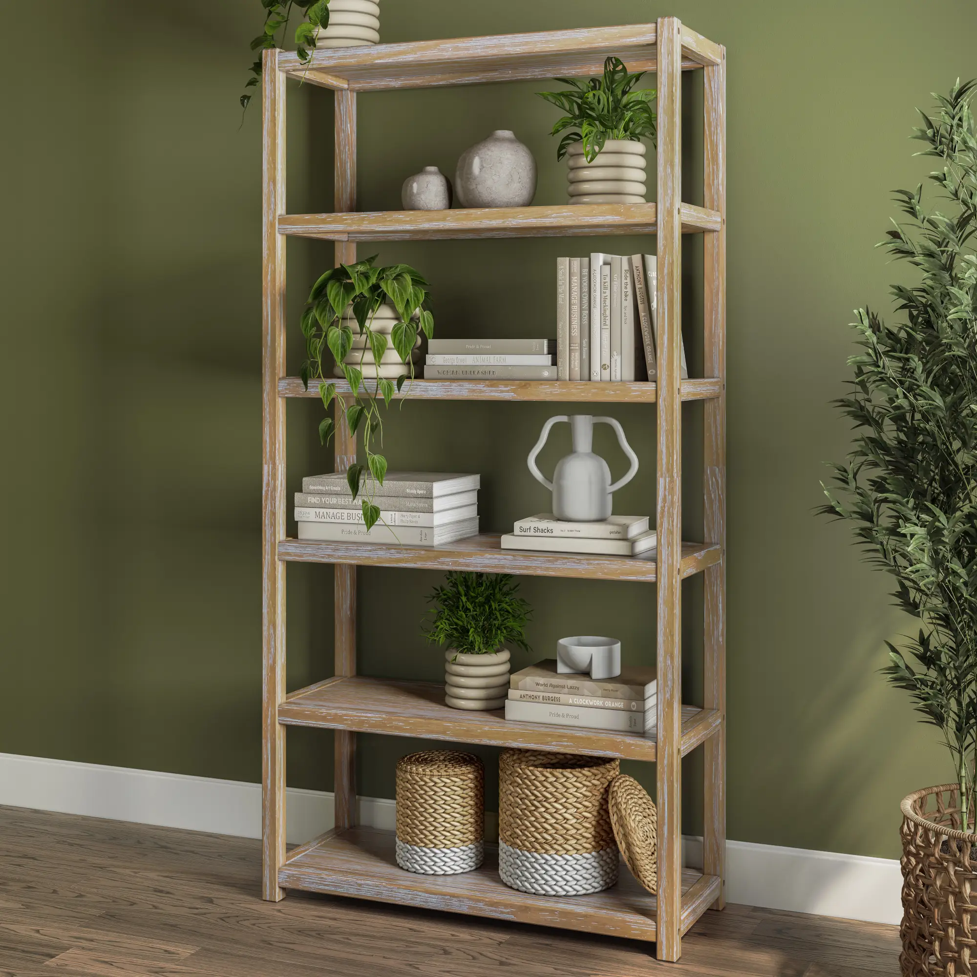 Greenport 72" Bookcase Set (2-piece) - Image 7