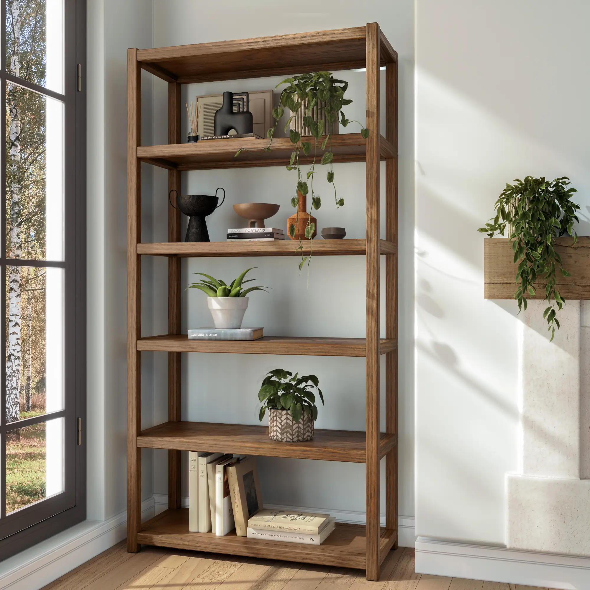 Greenport 72" Bookcase Set (2-piece) - Image 8