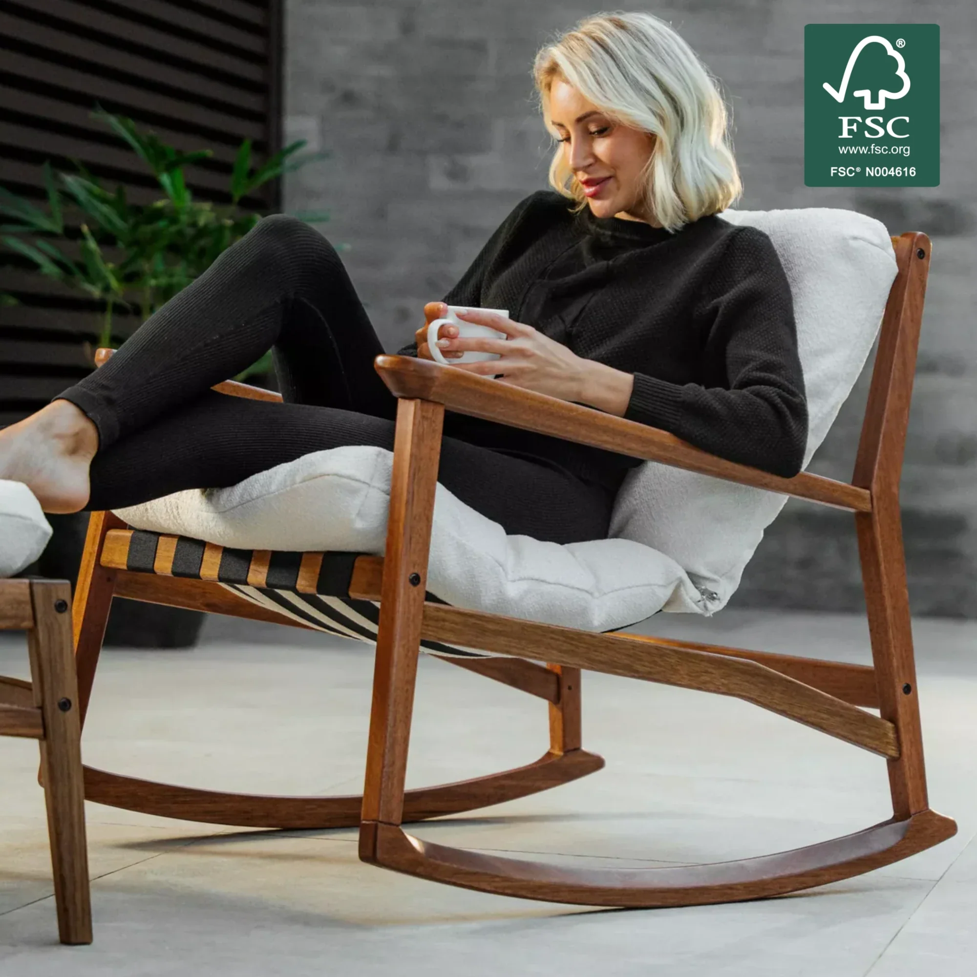 Mid Century Rocking Chair - Image 80